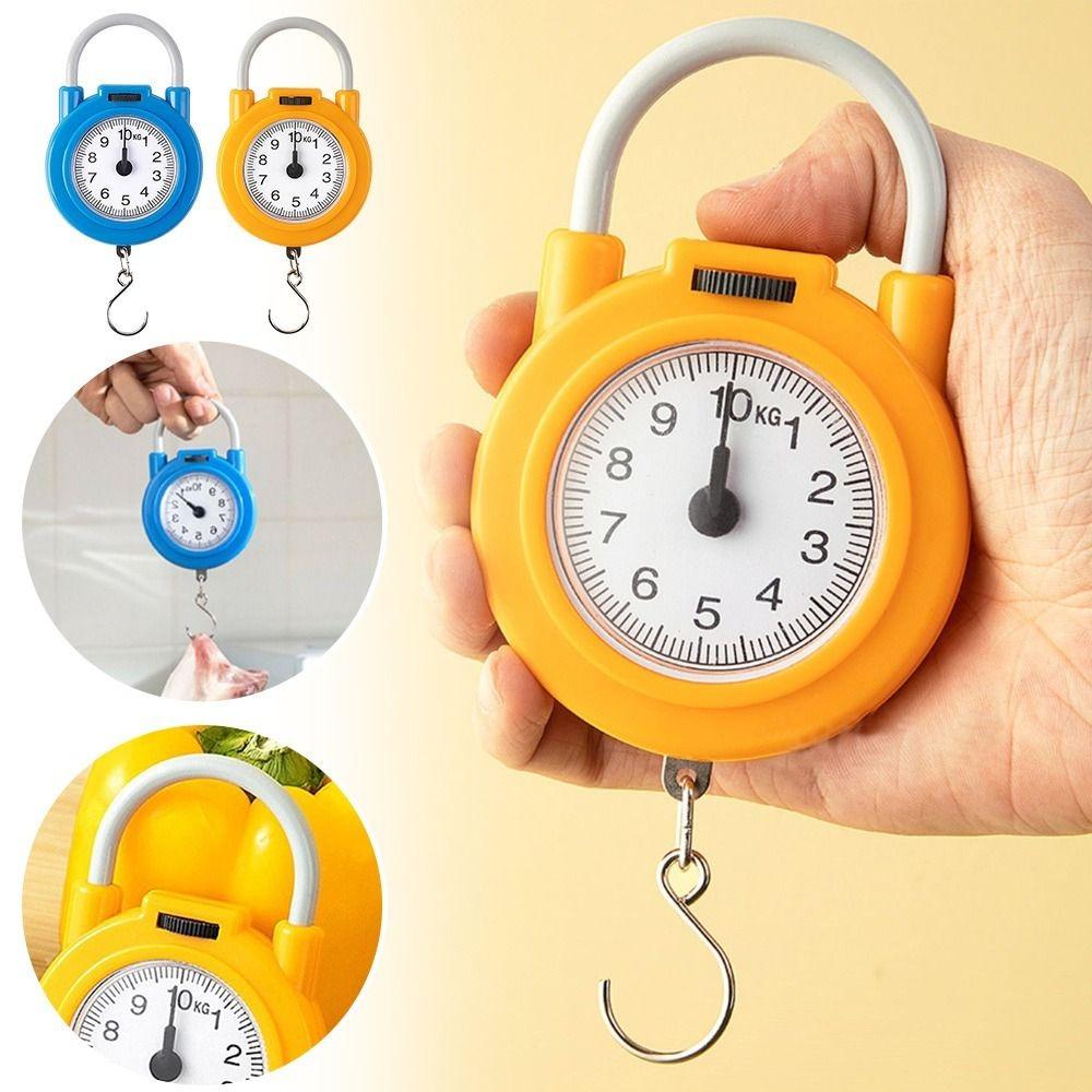 10kg High Precision Weight Scale Metal Portable Hanging Scale Spring Scale With Hook Kitchen Scale