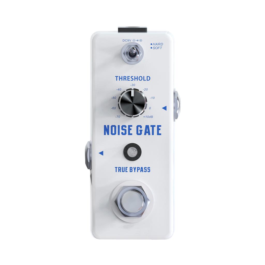 NOISE GATE Noise Reduction Guitar Effect Pedal 2 Modes(Hard/Soft) Full Metal Shell True