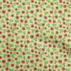 oneOone Cotton Flex Pear Green Fabric Fruits Diy Clothing Quilting Fabric Print Fabric By Yard 40 Inch