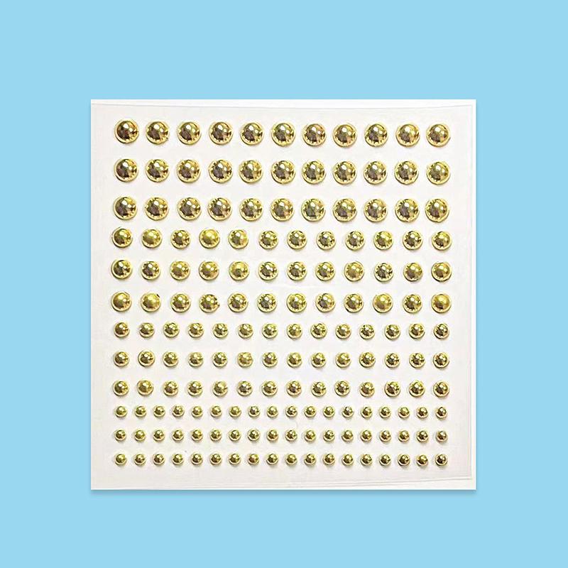 Diamond Sticker Fake Nose Stud Self Adhesive Non Piercing Eye Ear Face Body Jewelry For Women Sticker