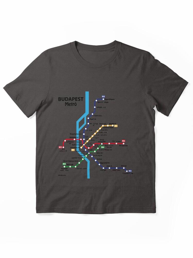 Metro BUDAPEST metro network Essential T-Shirt