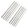 10Pcs Extra Long HSS High Speed Steel Drill Bit Set 2mm,3mm,3.5mm,4mm,5mm Bits