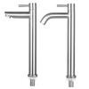 304 Stainless Steel Extended Single Cooling Basin Faucet Stainless Steel Hand Wash Basin Single Cooling Extended Faucet