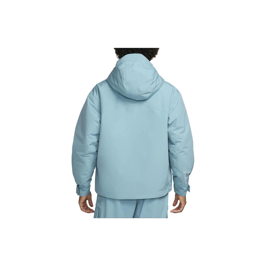 Nike ACG PrimaLoft Skull Peak Storm-FIT Удобная ветрозащитная водонепроницаемая повседневная куртка Мужские куртки Небесно-голубой FV8681-464