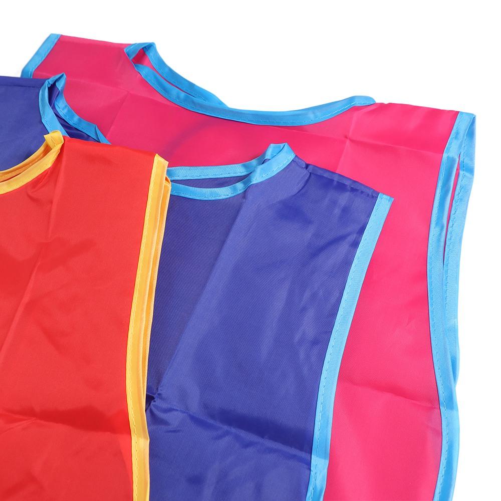 with 3 Pockets Painting Aprons Nylon Kids Apron Cleaning Apron Kids Art Smock Home