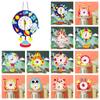 DIY Puzzle DIY Clock Toys Cartoon Clock Time Teaching Aid Cognition Clocks Toys  Baby DIY Toys