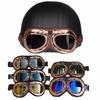 Dustproof Motorcycle Goggles UV Protection Vintage Goggle Glasses  Outdoor Sports