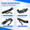 Car Turbo Charged Intake Pipe Air Intake Turbo Hose For-BMW Mini Cooper R55 R57 R59 R60 LCI 13717607778 13717627501-A09E