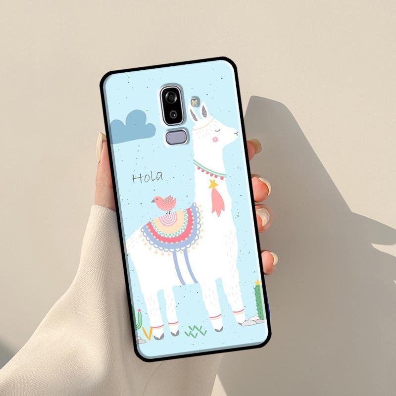 Чехол Lama Llama Alpacas для Samsung Galaxy J3 J5 J7 2017 A3 A5 J1 2016 J4 J6 Plus A6 A7 A8 A9 J8 2018 Coque