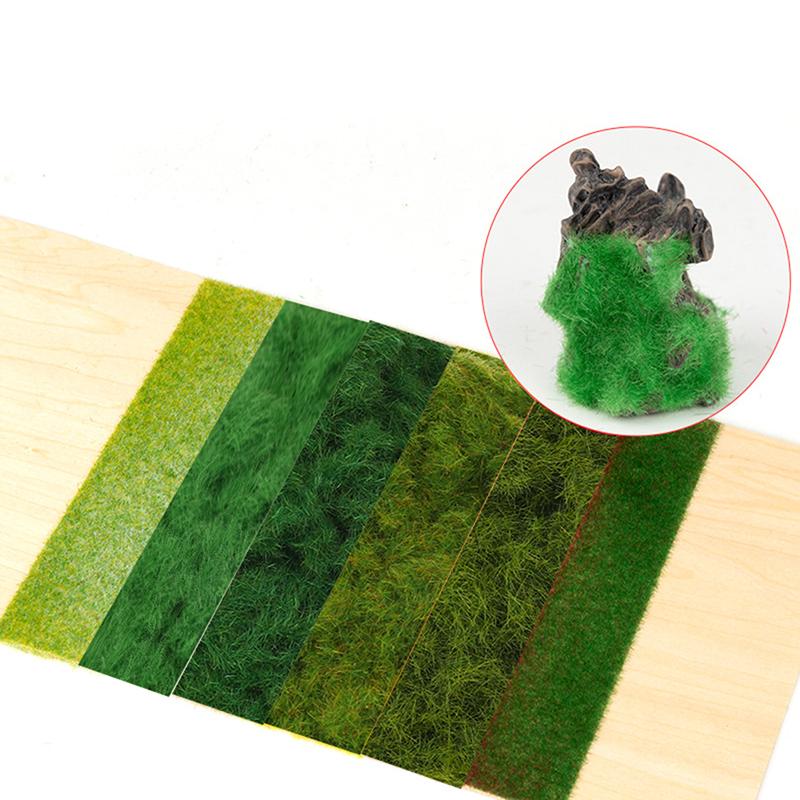 3/5 мм травяной флок порошок для искусственной местности игры ландшафтные аксессуары искусственная трава песок стол модель железная дорога макет