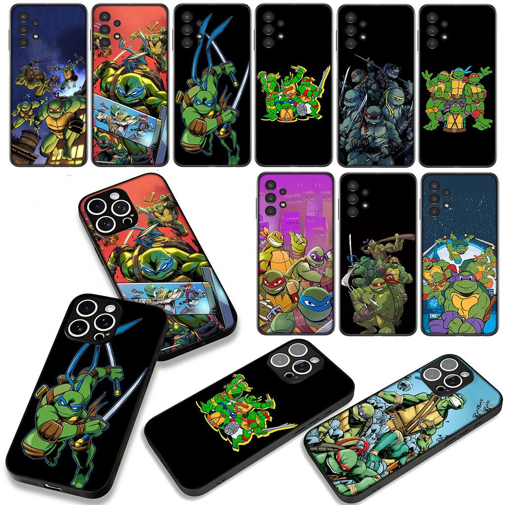 Cover for Xiaomi Redmi Note 15 11 9 10 Pro Plus A5 9A 9T 10A 10C 9C NFC 15C 8T Phone Case N-Ninjas Anime T-Turtles