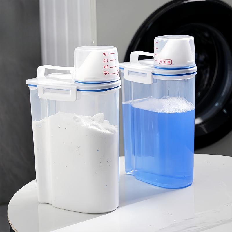 Laundry Detergent Storage BoxHousehold Large-capacity Soap Plastic Bucket Dedicated Storage Box for Canned Laundry Liquid