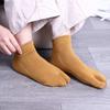 Practical Breathable Cotton Japanese Men Sandal Split Tabi Socks Flip Flop Two Toe Socks Hosiery