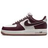 Air Force 1 07 LV8 College Pack — мужские кроссовки Night Maroon Red Sail Gum, средне-коричневые DQ7659-102