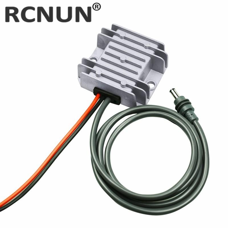 RCNUN DC DC 9-28V to 30V 3.5A Converter for Starlink Gen 3 Router 12V Step-Up Adapter DC Male Plug Cable