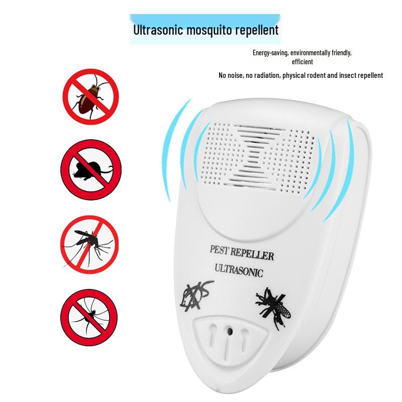 Многофункциональный ультразвуковой отпугиватель грызунов и насекомых: Безопасное, умное решение от комаров, насекомых, мышей и тараканов