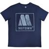Футболка унисекс с винтажным логотипом Motown Records для взрослых