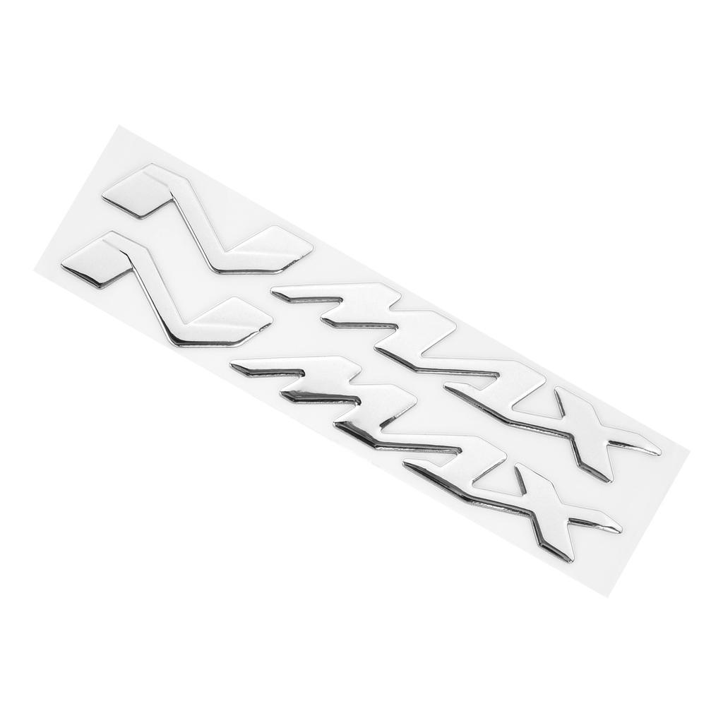 Пара наклеек с эмблемой мотоцикла 3?Размерные наклейки для Yamaha NMAX155 125Red