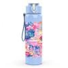 1PC Multicolor Pastel Swirl Abstract Print 750ml Color Plastic Sports Water Bottle Leakproof Flip Straw Lid Suitable for Sports Office Home Use