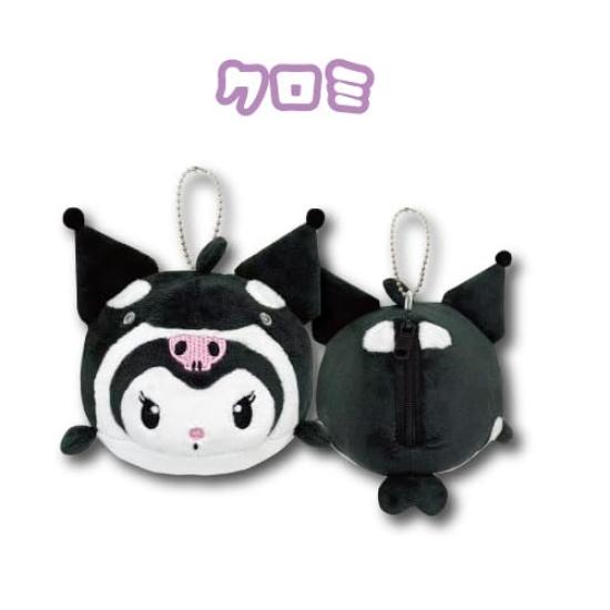 Hatayama Shoji Sanrio Кошелек-маскот в форме дайфуку, Морские существа, Куроми, Прибл.. В7,5 х Ш10см, Номер продукта: 63203238