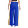 Girls Liturgical Dance Pants Metallic Patchwork High Waist Elastic Band Wide Leg Loose Trousers