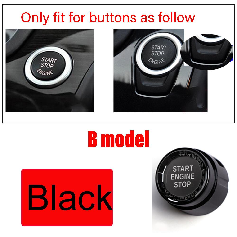 Car Styling For BMW 1 2 3 4 5 6 7 Series F20 F21 F22 F23 F30 F34 F10 F18 F12 F07 F01 F02 ENGINE START STOP Switch Button Sticker