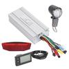 35A Motor Controller Kit with LCD S866 Panel Thumb Throttle Lights SM Connector Electric Bike Conversion Kit for 36V