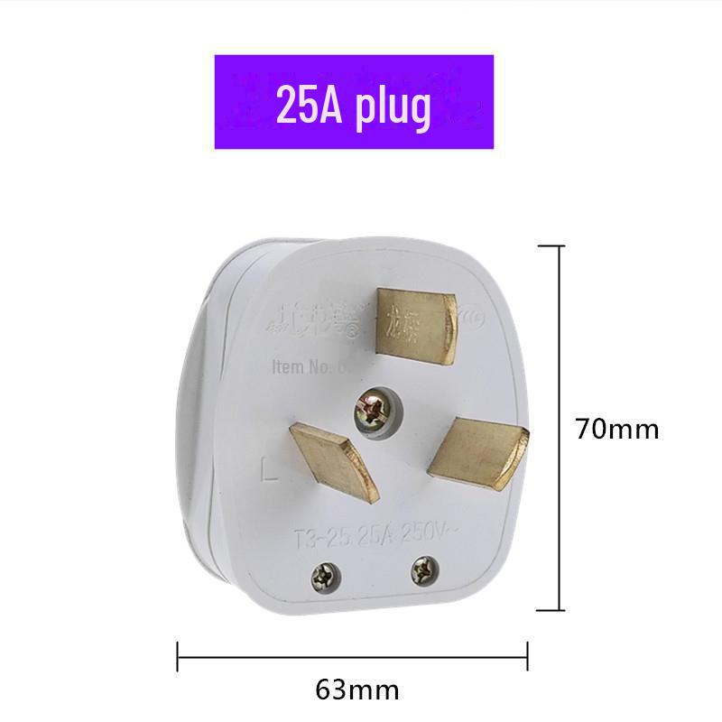 Розетка для кондиционера типа 86 высокой мощности, 20 А с выключателем и 25 А трехфазная четырехпроводная панель