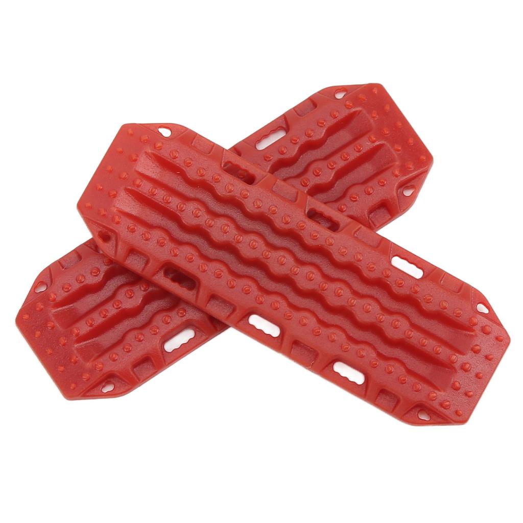 2 шт. RC Песочная лестница Пластиковые эвакуационные трапы Доска для Axial SCX24 124 RC Гусеничные машины Модернизированные деталиКрасный