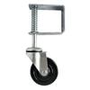 Heavy-duty Spring Loaded Caster 4 Inch Spring Damping Wheel Door Gate Wheel  Household