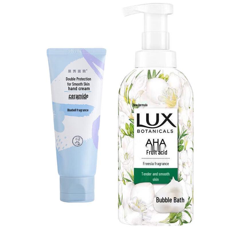Mentholatum Hand Cream & Lux Shower Gel Combo