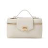 Charles & Keith Маленькая квадратная косметичка-сумочка на руку CK Женские сумки Бежевый Черный CK2-50782376