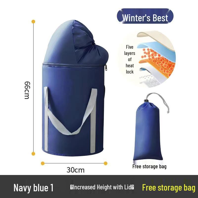 Портативная складная ванночка для ног выше колена: Изолированная глубокая ванночка для ног для домашней фумигации