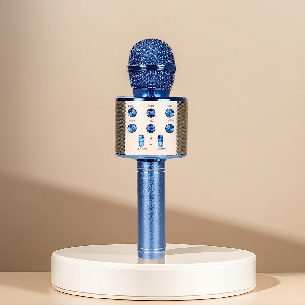 Bluetooth Karaoke Microphone Wireless Karaoke Mic for Adults Kids Singing - Perfect Toys for Girls Birthday Gifts