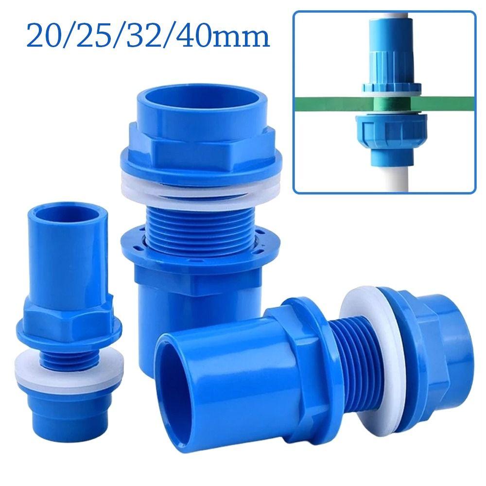 20~50mm Drainage Connector Waterproof Aquarium Pipe New Drain Joint  Garden