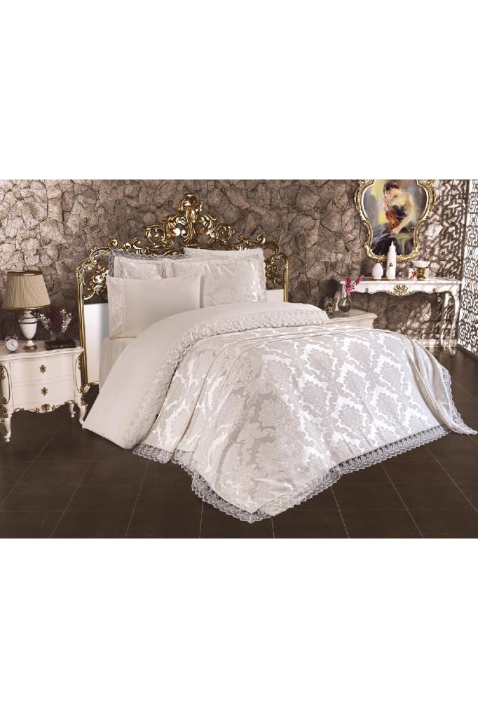 Свадебный набор из 7 предметов French Lace Lalezar Cream