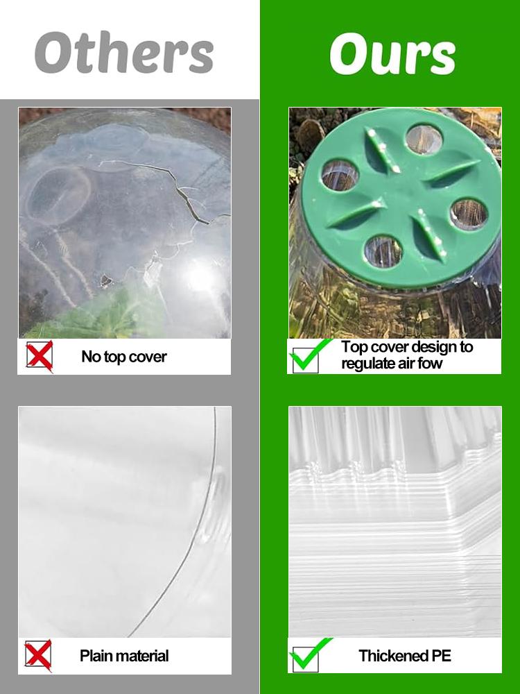 10-20 шт. Защитный чехол для растений в саду, многоразовый чехол для растений, защищенный от насекомых и морозной погоды, чехлы для защиты растений