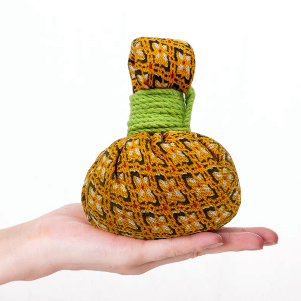 Тепловой пакет, нагревательный пакет, шарик для здоровья, мокса, прижигание, терапия, сумка для лица, спа, массаж тела, тайский массаж