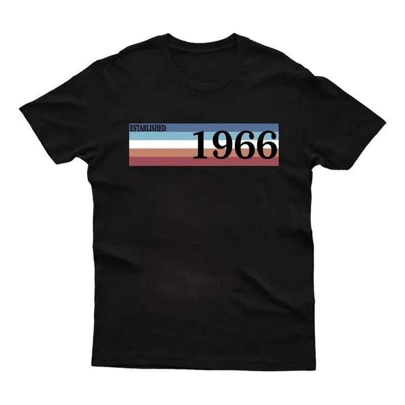 Camiseta De Regalo Para 60 Cumplea?os: Est. 1966, Top Vintag