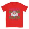 Merry Christmas Santa Clause is Calling Ringing in Holidays Men T Shirts  Fun Tee Shirt Short Sleeve Crew Neck T-Shirt Clothing