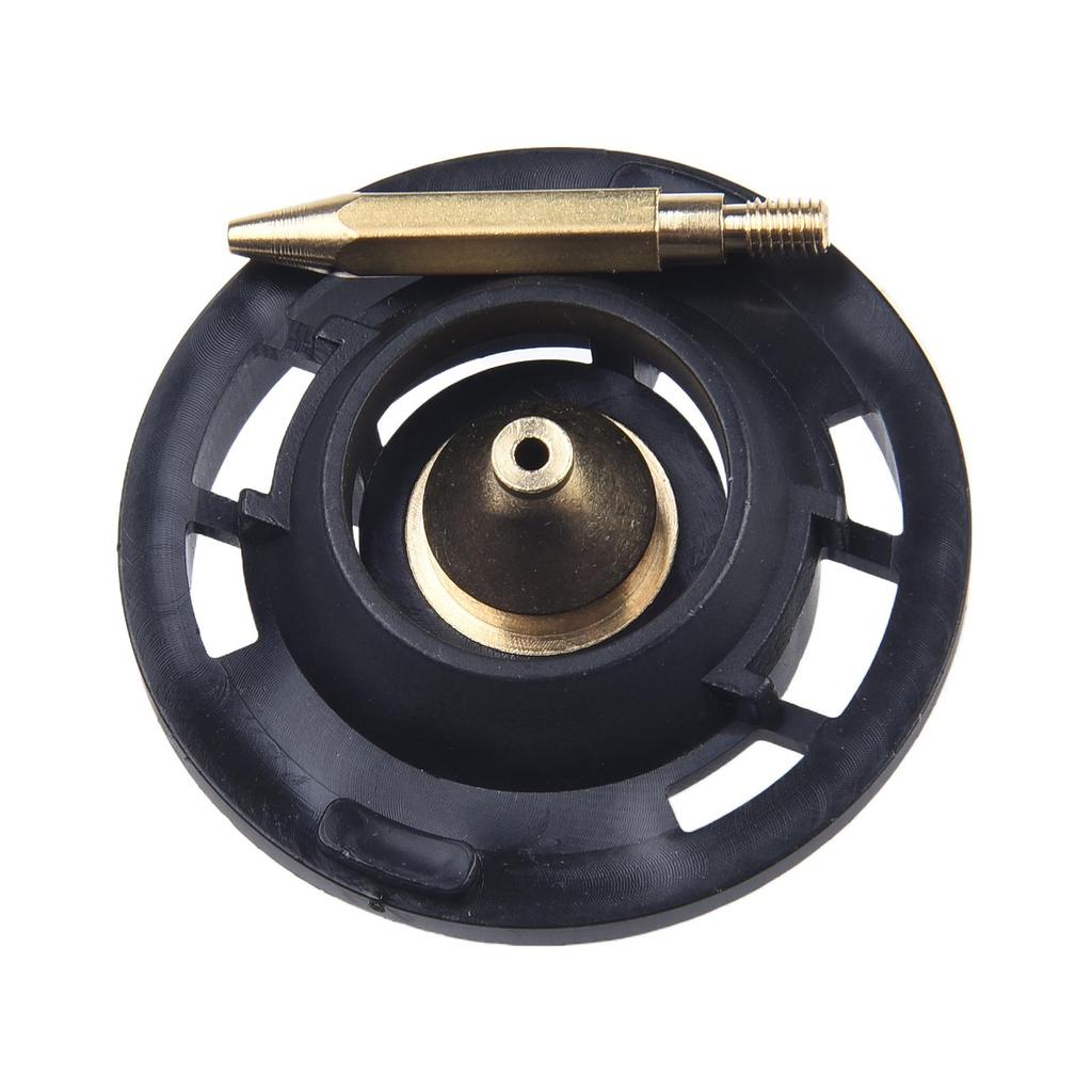 Электрический краскопульт с регулировкой потока и несколькими вариантами сопел для универсального применения