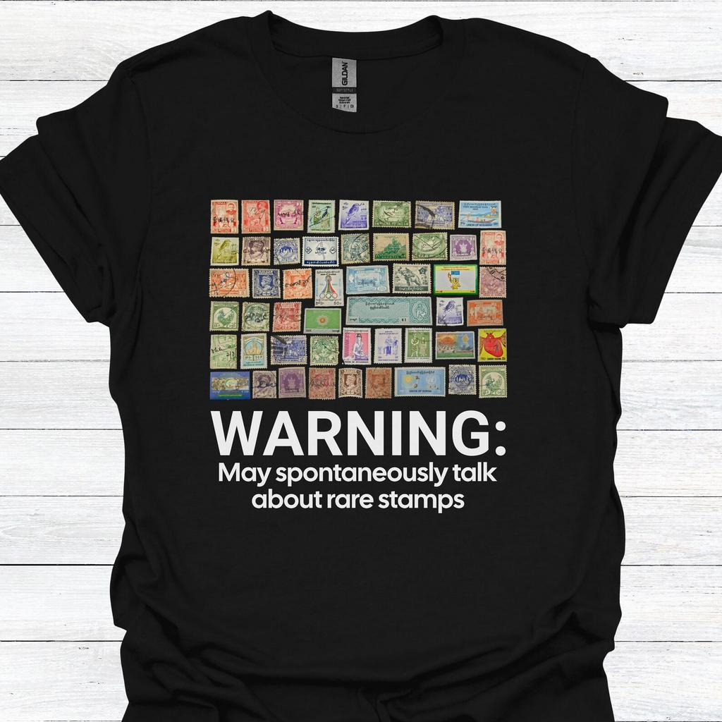 Rare Stamps Collector T-Shirt, Stamp Enthusiast Tee, Vintage Postage Shirt, Philatelist Gift, Hobbies Apparel T-shirt