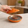 Simple Aromatherapy Burner Orange Shape Incense Box Mosquito Coil Tray  Indoor Use