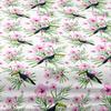 1 Simple Modern Plant Flower Animal Printed Matte Fitted Sheet, Bedroom Printed Bed Cover, Bedding (Excluding Pillowcases)