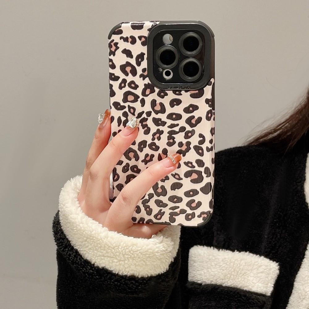 Чехол для телефона с леопардовым принтом для Iphone 11 13 Pro Max 14 Plus 12 Mini Xr Xs X противоударный бампер задняя крышка для Iphone 7 8 Plus