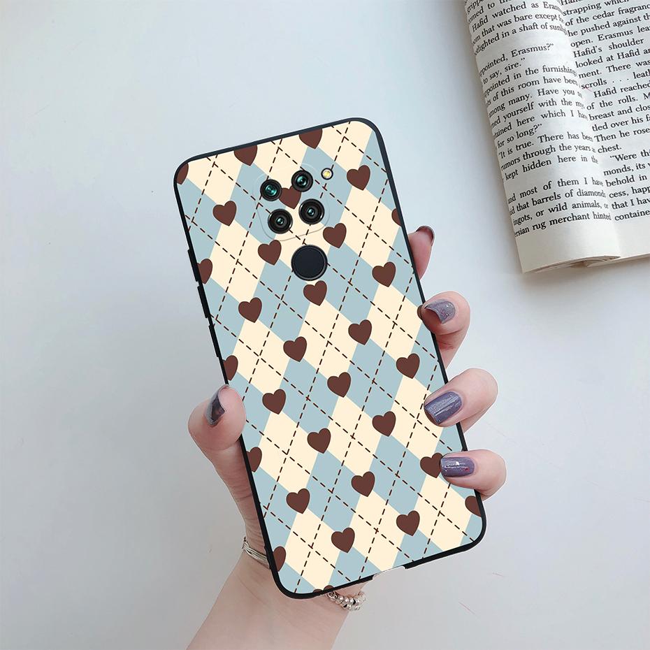 For Xiaomi Redmi Note 9 Case soft Cartoon Pattern Silicone Phone Back Cover Case For Xiaomi Redmi Note9 Note 9 Pro Max 9s Bumper