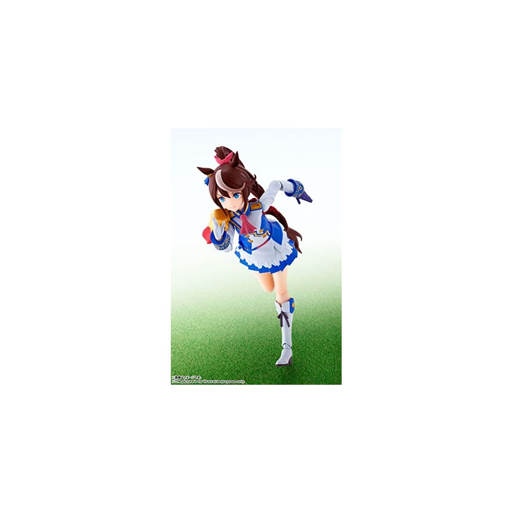 НАРОДЫ ТАМАШИИ SH. Figuarts Uma Musume Tokai Teio 125 мм Раскрашенная фигурка Действия ABS ПВХ
