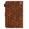 A9 For Amazon Fire HD 10 (2023) Case Card Slots Stand Rhombus Leather Tablet Cover