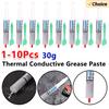 30 г GD900 Теплопроводящая смазка Паста Силиконовый герметик Термопаста для ремонта материнской платы процессора компьютера