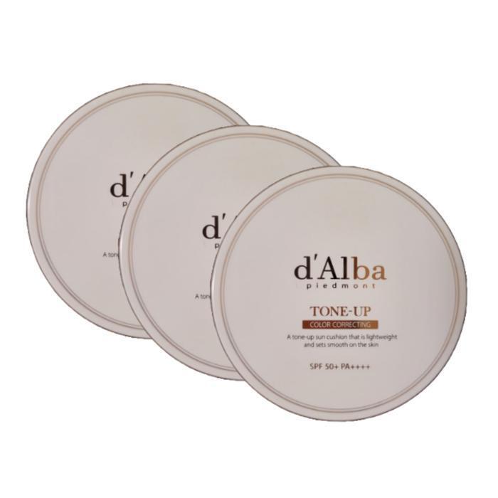 d'Alba Веганский тонирующий сан-кушон 15 г (SPF50 +) 3 шт. /sj (19774198)